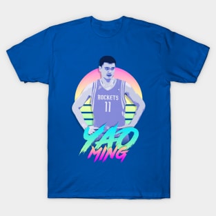 Yao Ming Retro Futuristic Aesthetic T-Shirt